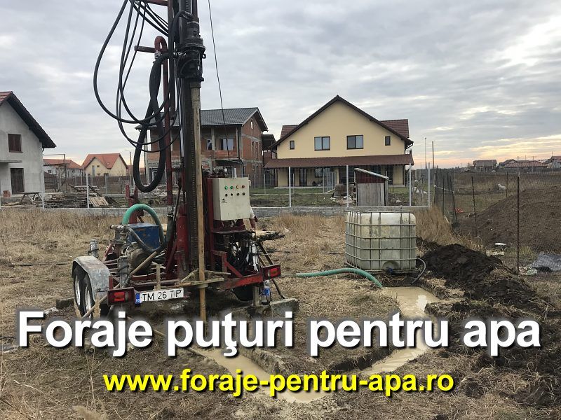 Foraje puturi pentru apa