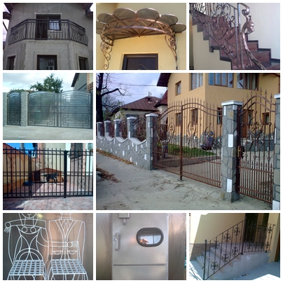 Constructii metalice din fier forjat
