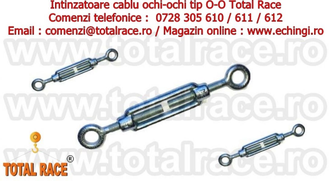 Intinzatoare cablu ochi-ochi ( tip O-O ) Total Race