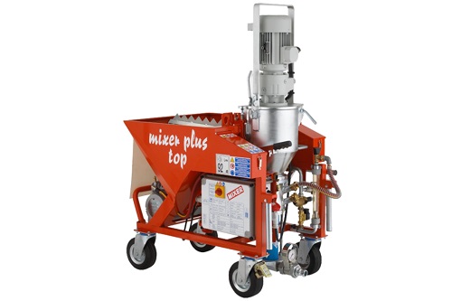 Vand pompa de tencuit Mixer Plus Stop Standard trifazica