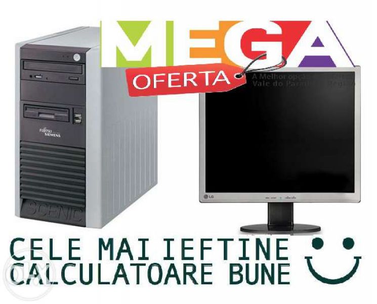 Calculator Pentium 4 3,2 Ghz+Monitor LCD 17 MEGAoferta!
