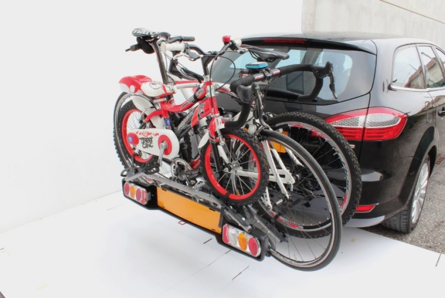 Suport 3 Biciclete PARMA-ALU cu prindere pe carligul de remorcare