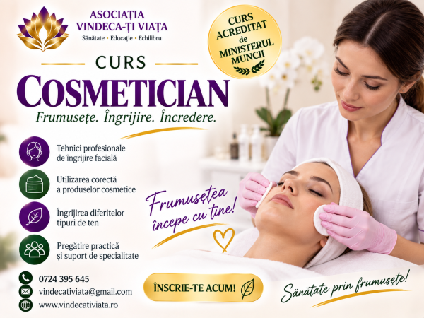 Curs calificare Cosmetician