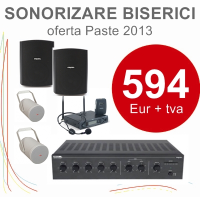 OFERTA SONORIZARE BISERICI- KIT COMPLET