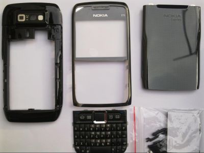 Carcasa Nokia E71 Black ( NEAGRA ) ORIGINALA COMPLETA SIGILATA