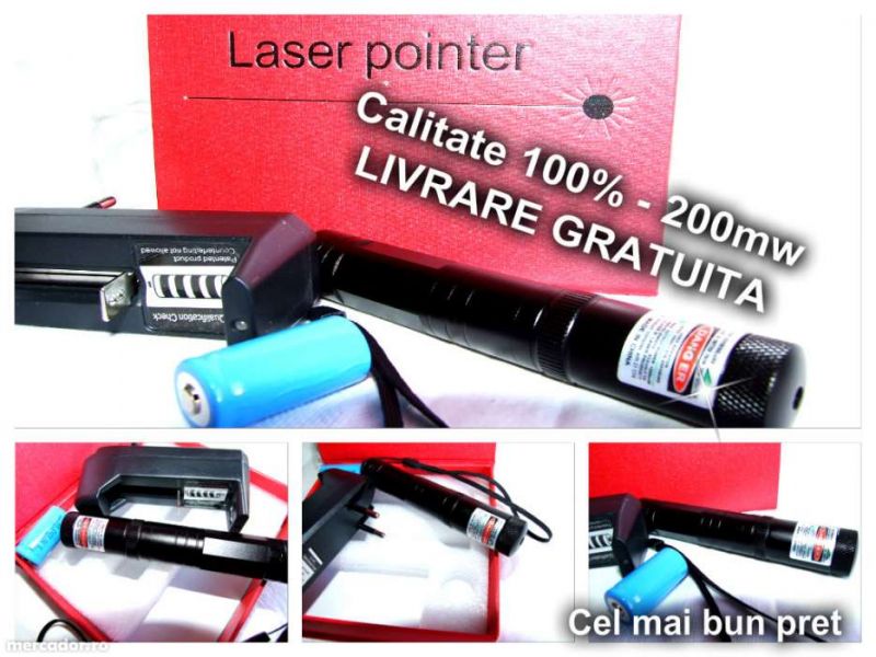 Laser Pointer Verde TY Laser 303 500mw