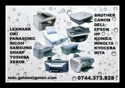  Reumplere cartuse 0744373828-imprimante si copiatoare laser. 