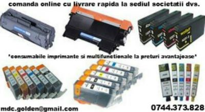 Preturi avantajoase la cartuse pentru imprimante, multifunctionale si copiatoare.