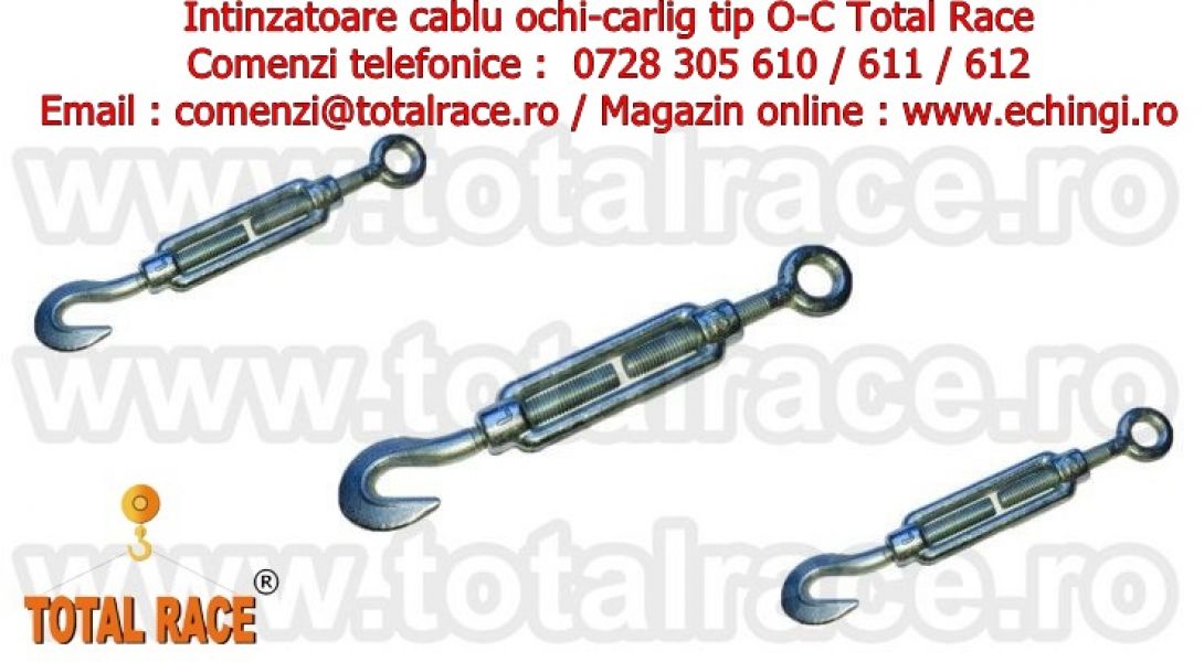 Intinzatoare cablu ochi-carlig ( tip O-C ) Total Race