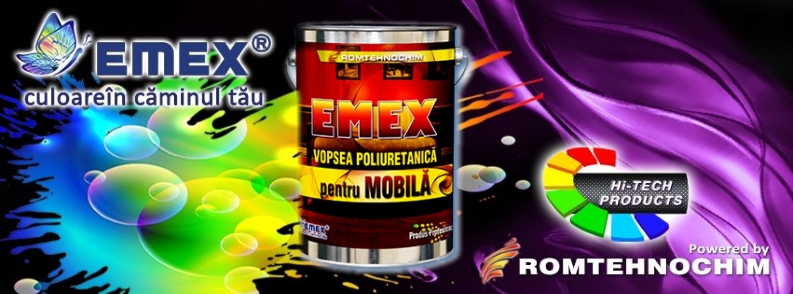 Vopsea Poliuretanica pentru Mobila EMEX - 21.80 Ron/Kg  Gri