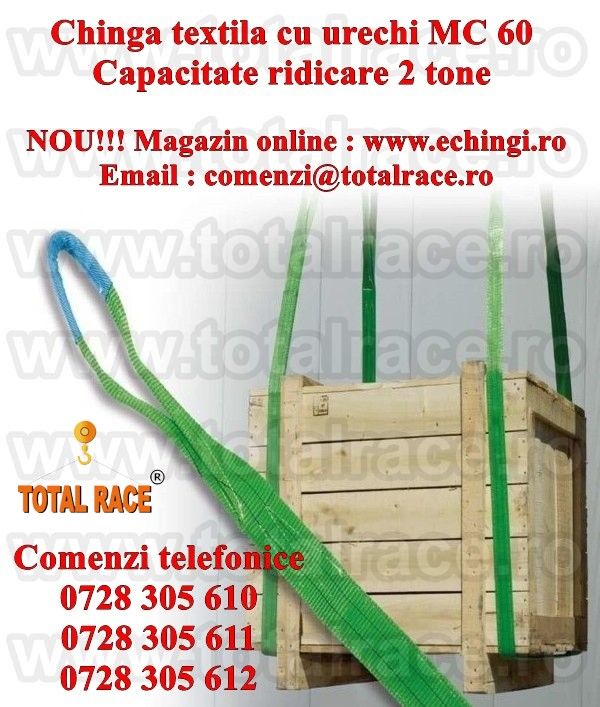 Sufe ridicare textile urechi 2 tone 3 metri