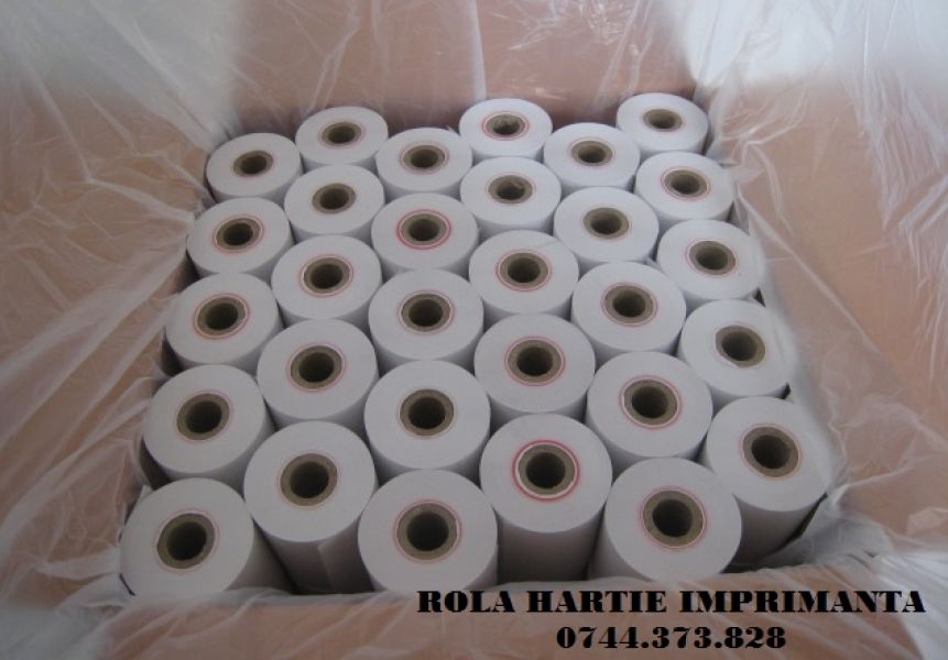Role hartie termica bonuri si pos-uri in orice tipodimensiune cu livrare rapida