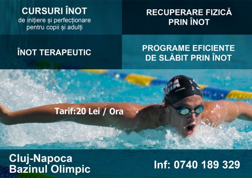 Cursuri de inot pentru copii si adulti