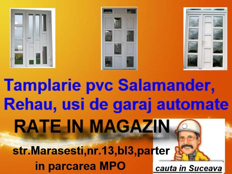 Termopane Suceava-Rate in magazin