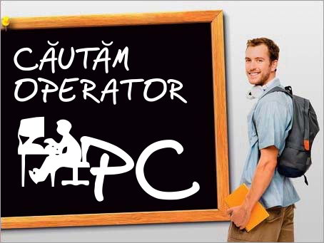 Cautam operator PC (part-time) analiza, rezolvare chestionare