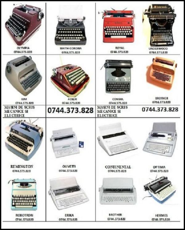 Reparatii  masini de scris