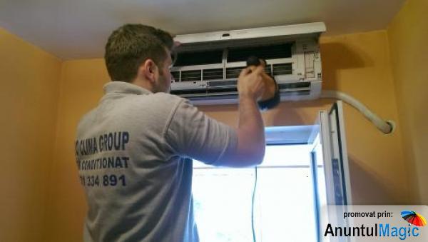 Echipa noastra executa montaje aer conditionat