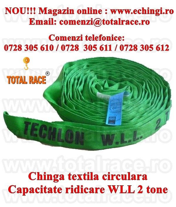 Chinga ridicare circulara 2 tone 2 metri, productie UTX Olanda