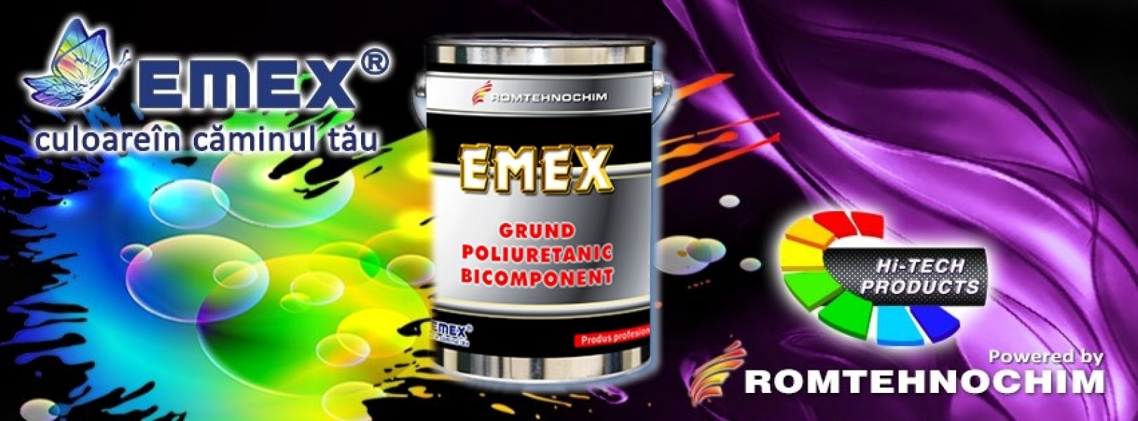 Grund Anticoroziv Poliuretanic Bicomponent EMEX - 20.40 Ron/Kg  Gri
