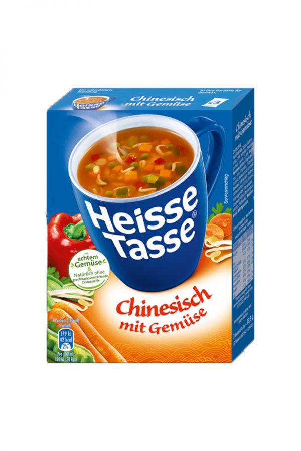  Heisse Tasse supa chinezeasca de legume Total Blue