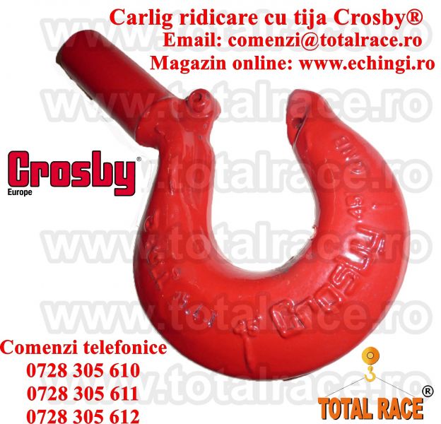 Carlige ridicare cu tija Crosby