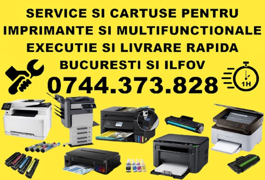 Efectuam reparatii imprimante si copiatoare in Bucuresti si Ilfov !.
