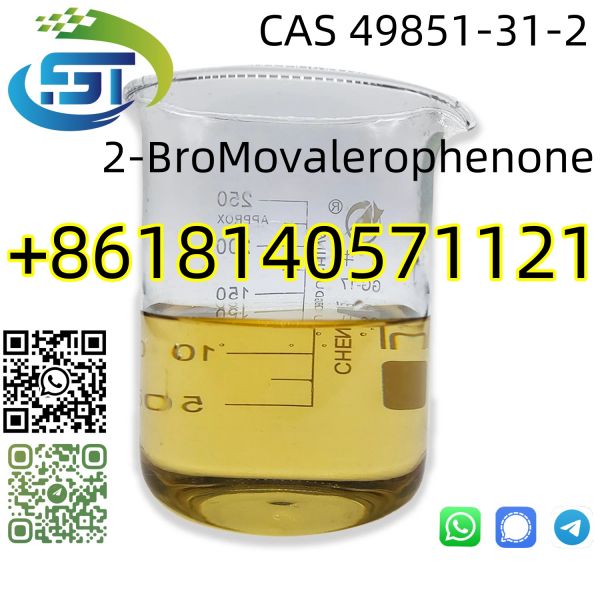 Yellow Liquid 49851-31-2 High Purity 2-Bromo-1-Phenyl-Pentan-1-One