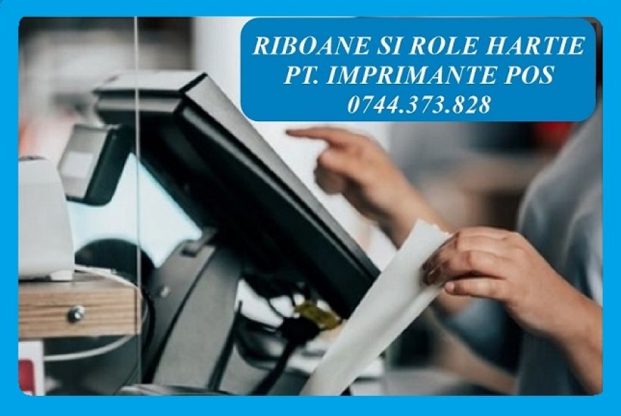 Role hartie terminal POS, terminal plata, Horeca, bon comanda, POS touchscreen 