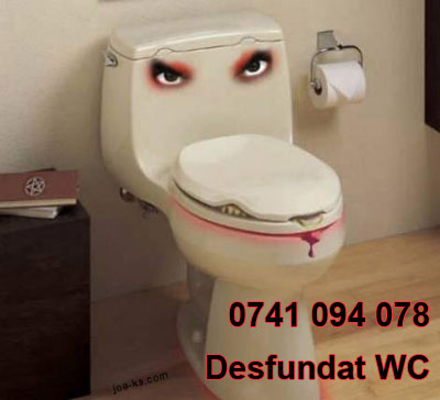 Desfundarea WC-ului