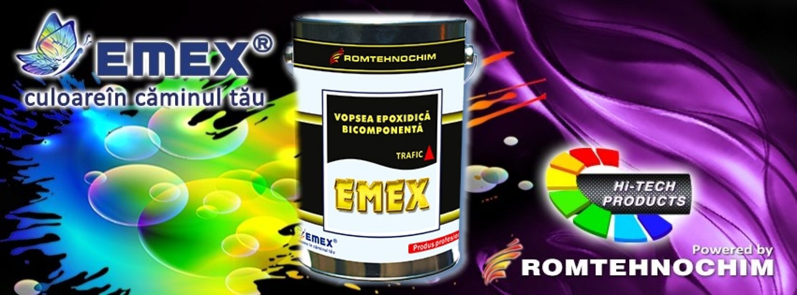 Vopsea Epoxidica pentru Pardoseli si Trafic EMEX - 24  Ron/Kg  Gri