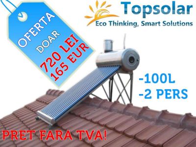 OFERTA - Panouri Solare de la 720 lei sau 165 EURO!