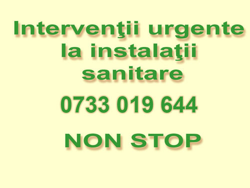 Instalator canalizare Bucuresti