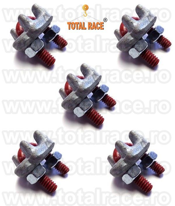 Accesorii cablu tractiune  bride forjate Total Race