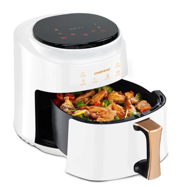Air Fryer IMA Trend 1400W 8L alb  mancare crocanta in cateva minute