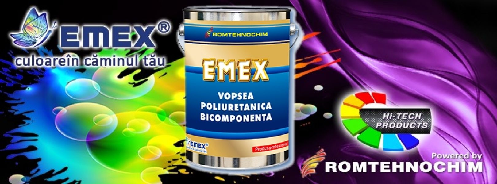 Vopsea Poliuretanica Bicomponenta EMEX - 22 Ron/Kg  Gri