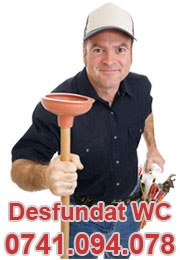 Desfundat toaleta