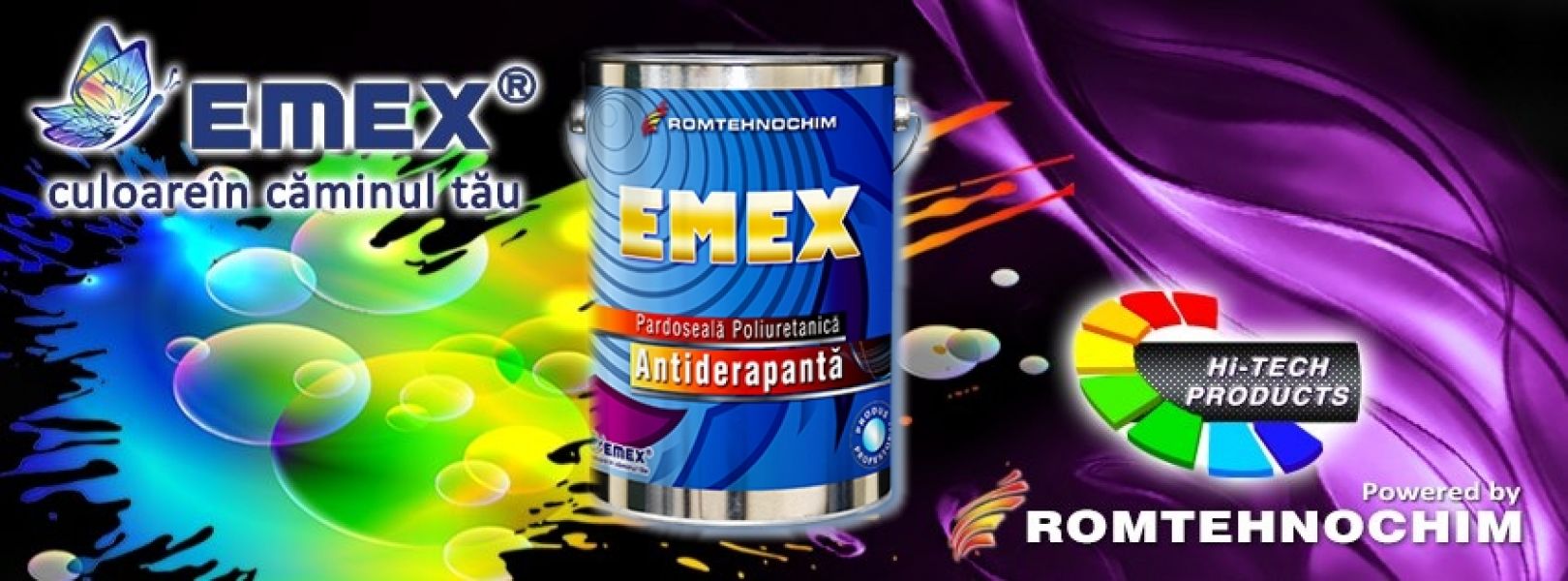 Pardoseala Poliuretanica Antiderapanta EMEX - 18,80 Ron/Kg  Gri