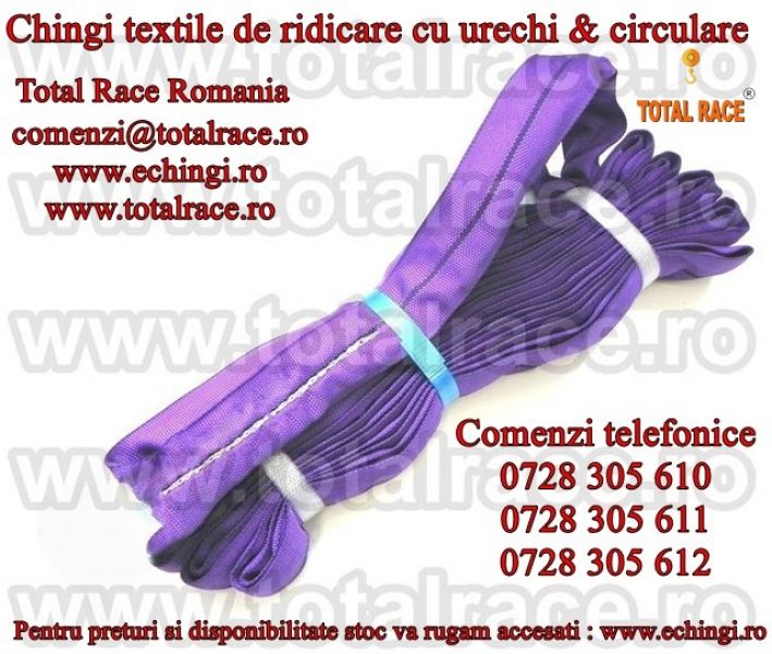 Dispozitive de ridicat sarcini din chingi textile echingi.ro / Total Race
