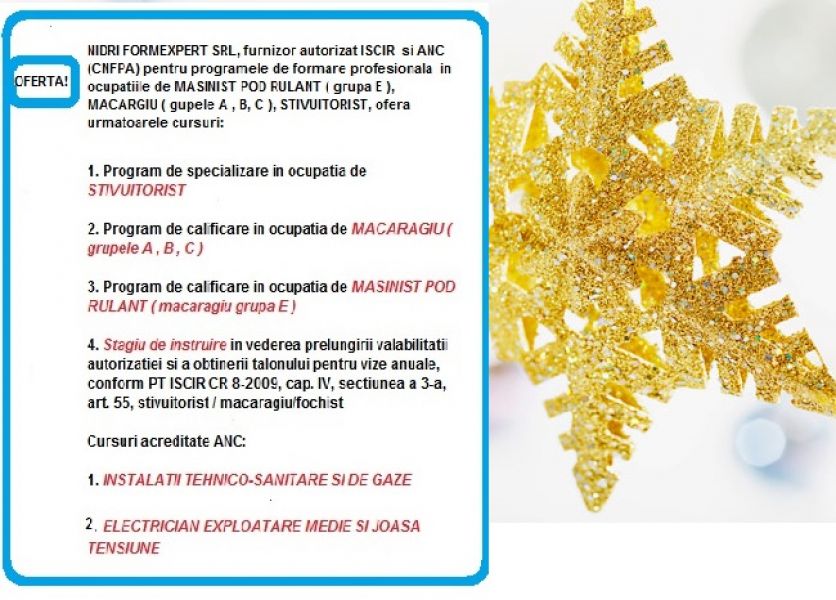 Oferta locuri de munca