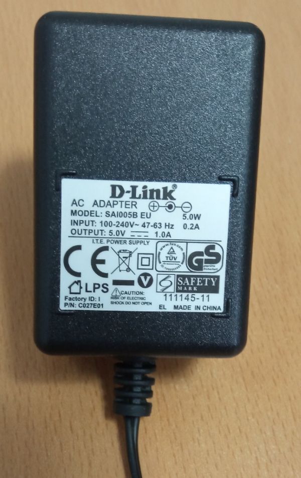 Vand Alimentator D LINK 5V 1A 5W