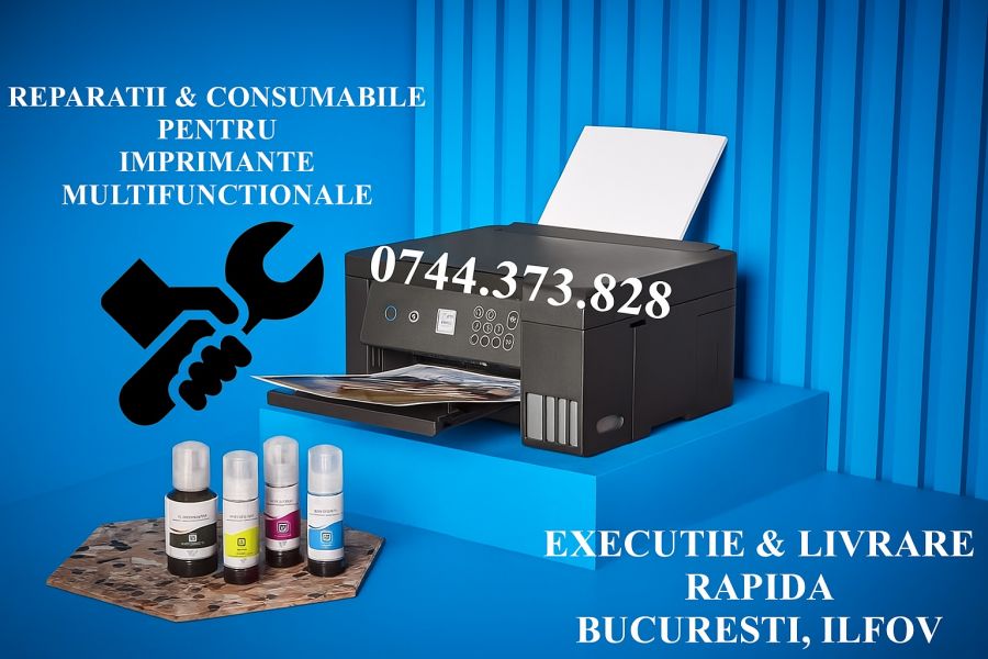 Service urgent a imprimantelor si copiatoarelor in Bucuresti Ilfov B2B!