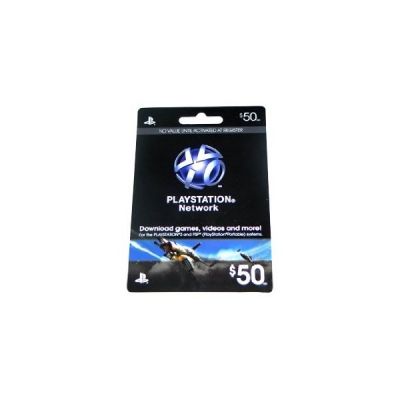 Card Playstation Network $50 USA