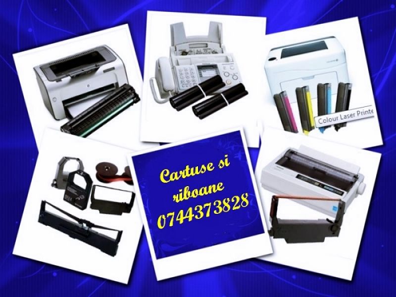 Cartuse,riboane pt. imprimante ,copiatoare,multifunctionale