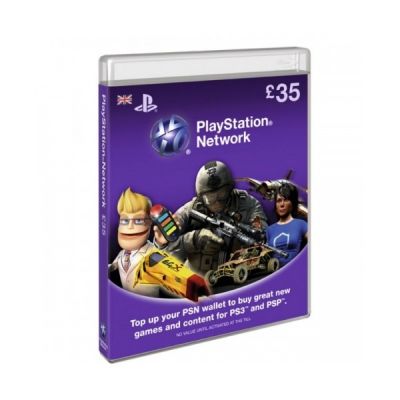 Card Playstation Network 35 UK