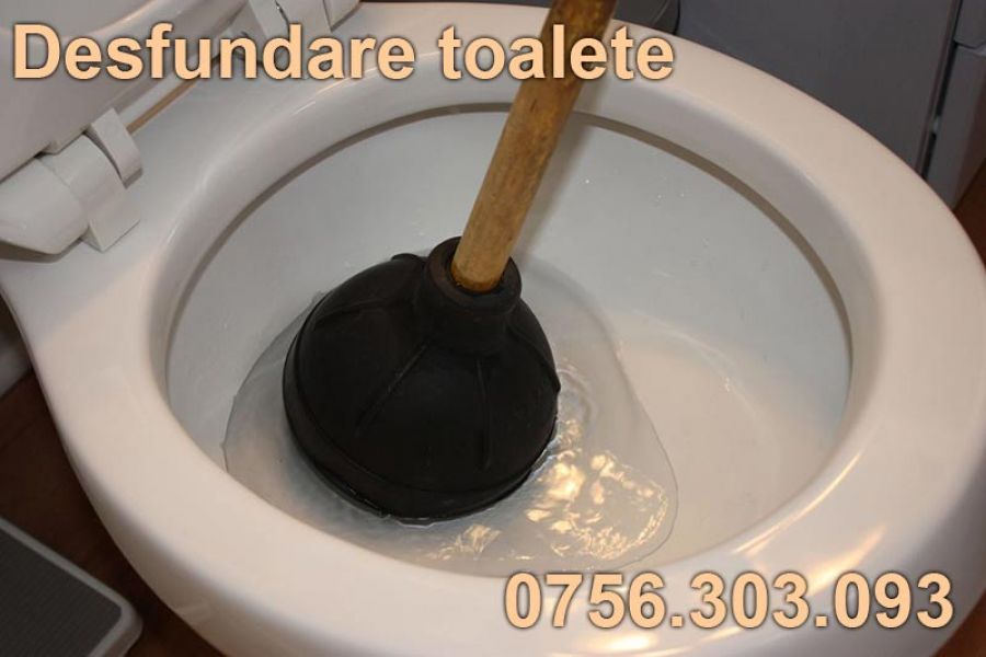 Desfundare WC in Bucuresti