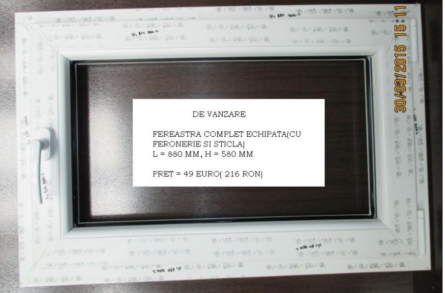 Vand Fereastre si Usi din PVC Rehau