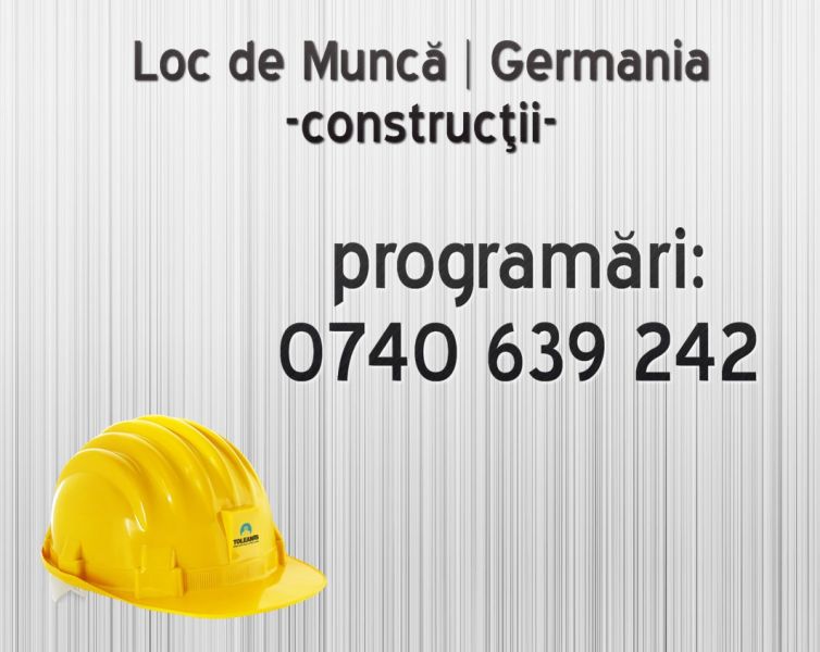 Muncitori in constructii  1400E,Germania.