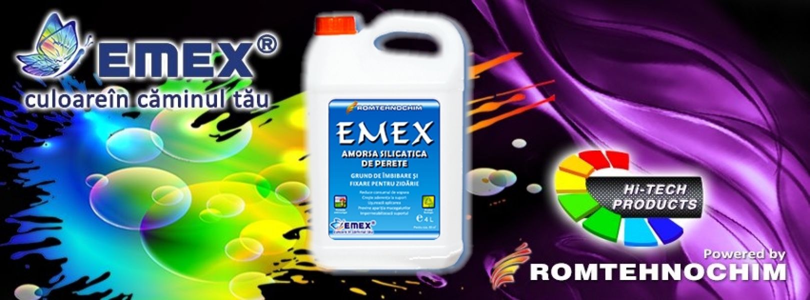 Amorsa de Perete Silicatica EMEX - 38.30  Ron/ Bidon 4 L