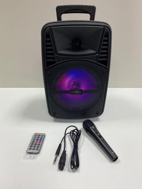 Boxa portabila troler karaoke ,microfon, bluetooth, radio, stick