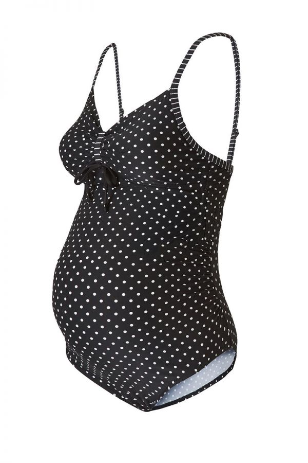 Costum de baie intreg cu buline pentru gravide Noppies